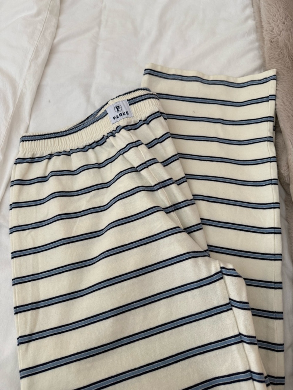 Parke Maggie and Emma striped pants